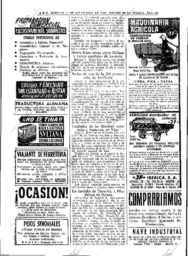 ABC MADRID 07-10-1962 página 100