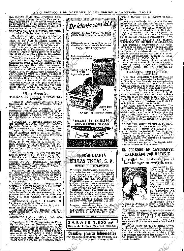 ABC MADRID 07-10-1962 página 110