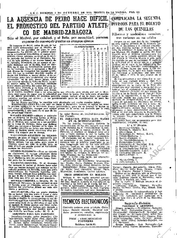 ABC MADRID 07-10-1962 página 111
