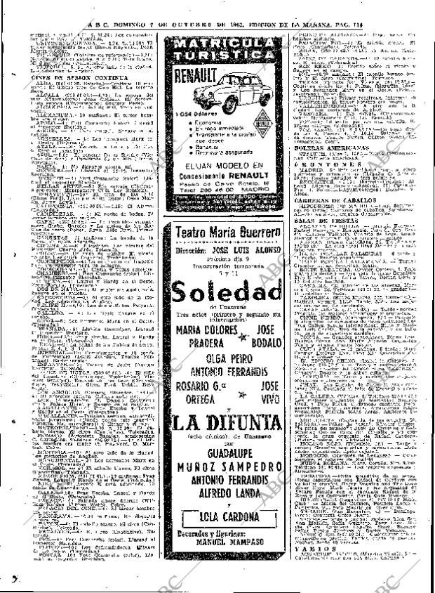 ABC MADRID 07-10-1962 página 114