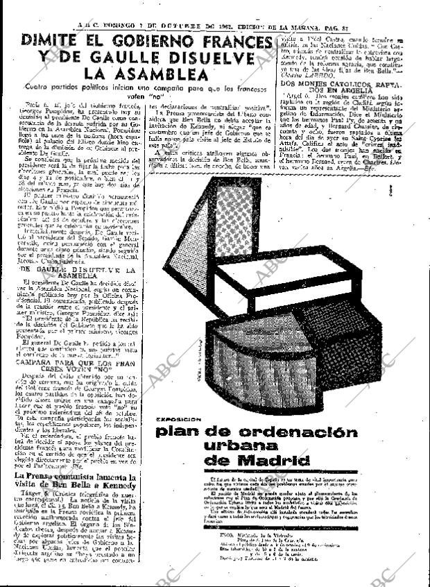 ABC MADRID 07-10-1962 página 81