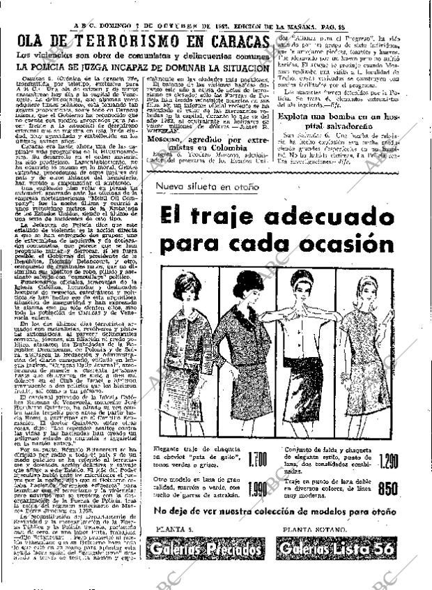 ABC MADRID 07-10-1962 página 85