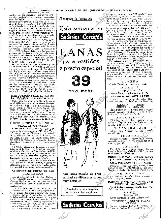 ABC MADRID 07-10-1962 página 94