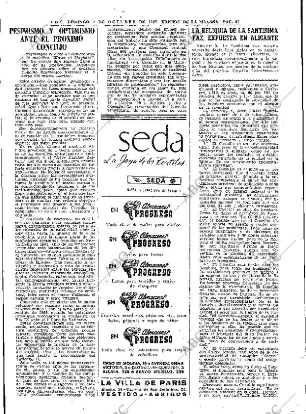 ABC MADRID 07-10-1962 página 97
