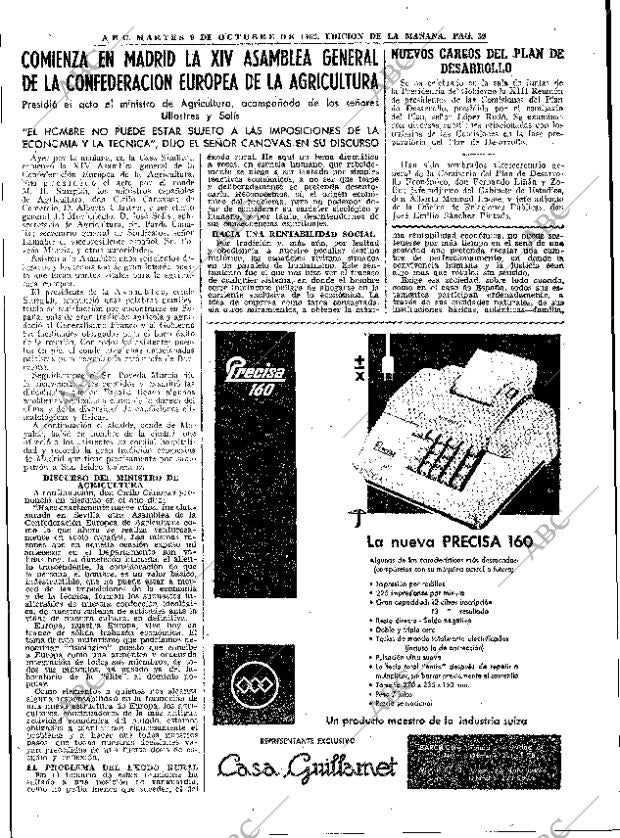 ABC MADRID 09-10-1962 página 39