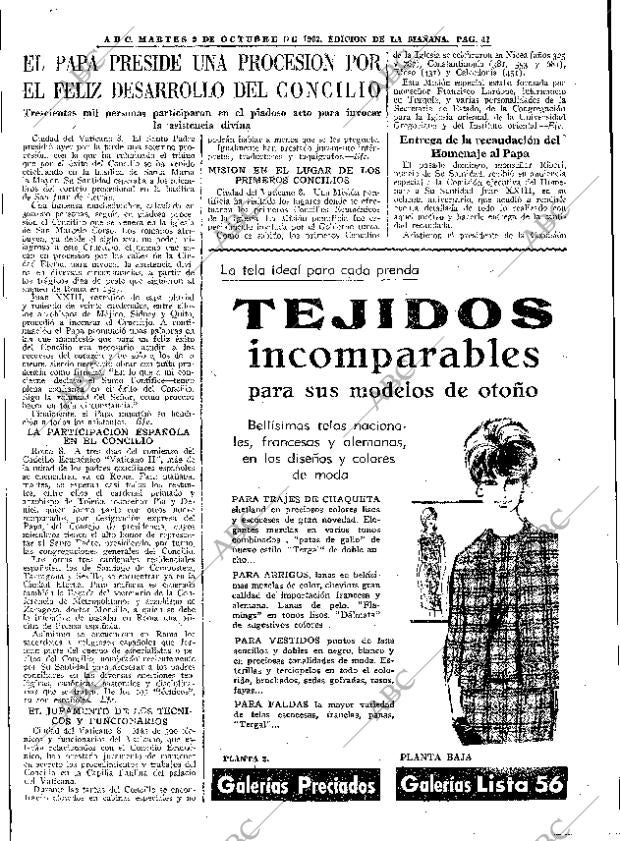 ABC MADRID 09-10-1962 página 41