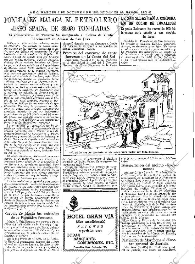 ABC MADRID 09-10-1962 página 47