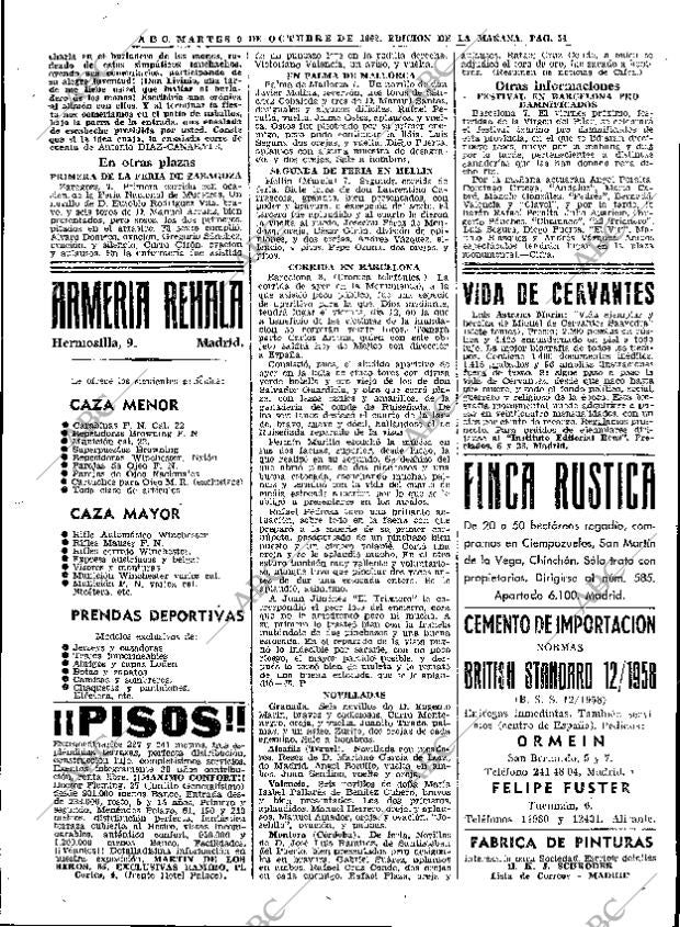 ABC MADRID 09-10-1962 página 54
