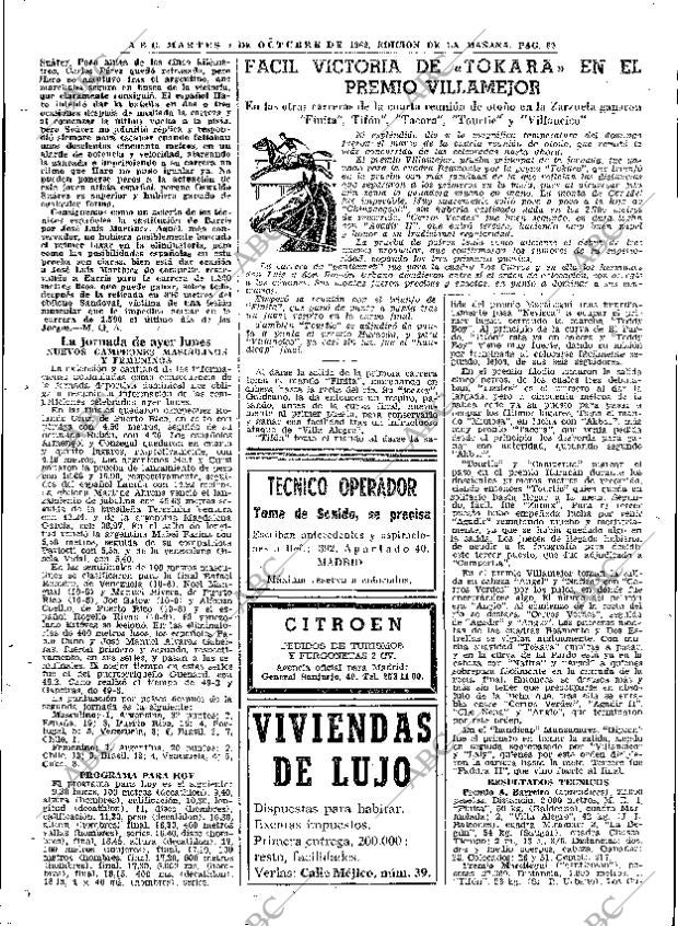 ABC MADRID 09-10-1962 página 60