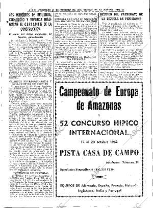 ABC MADRID 10-10-1962 página 43
