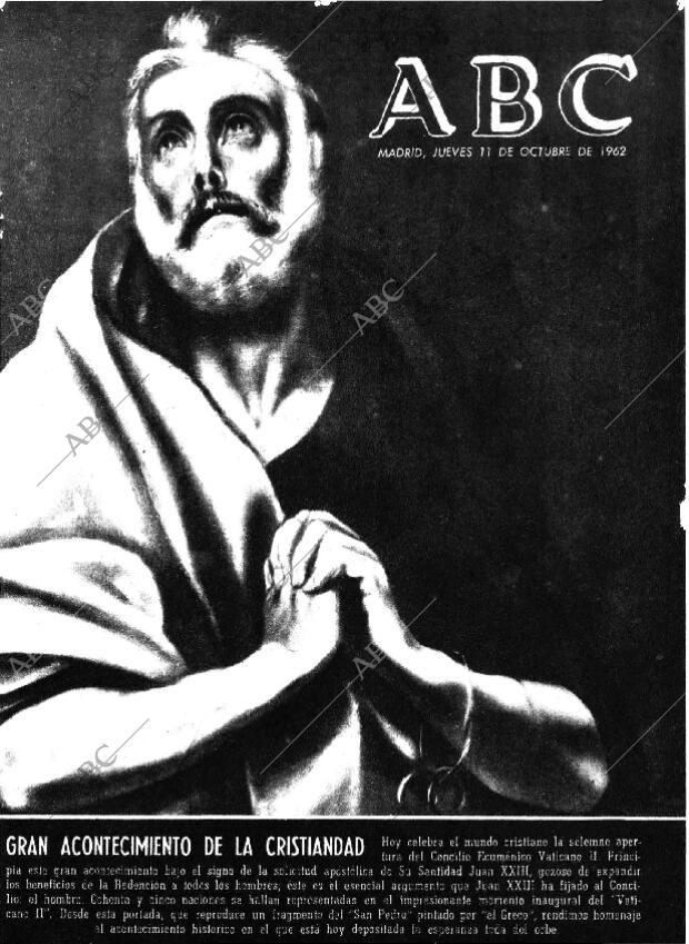 ABC MADRID 11-10-1962 página 1