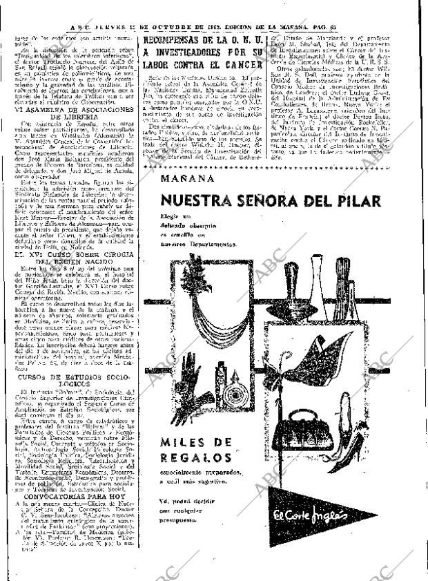 ABC MADRID 11-10-1962 página 65