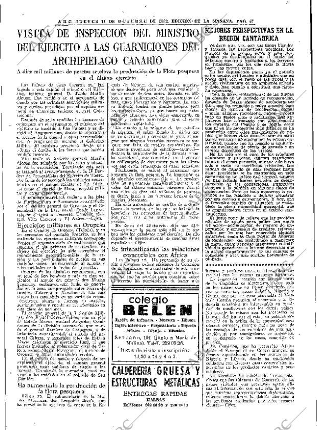ABC MADRID 11-10-1962 página 67