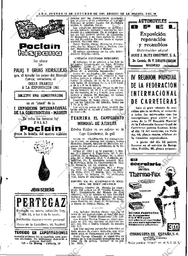 ABC MADRID 11-10-1962 página 78