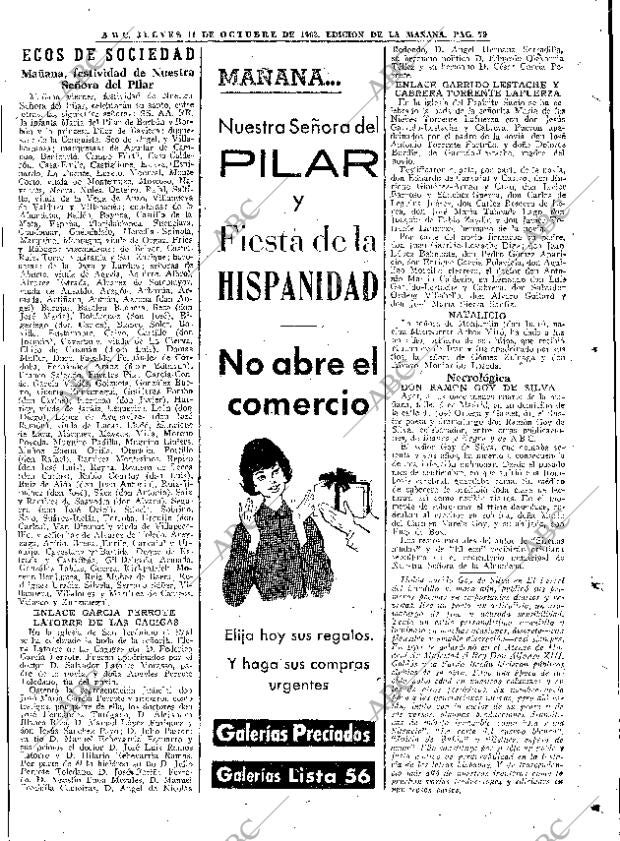 ABC MADRID 11-10-1962 página 79