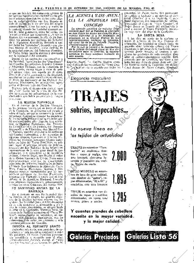 ABC MADRID 12-10-1962 página 49