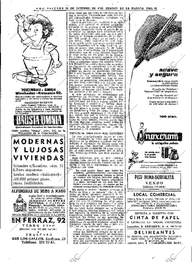 ABC MADRID 12-10-1962 página 52