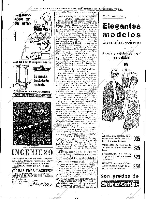 ABC MADRID 12-10-1962 página 56