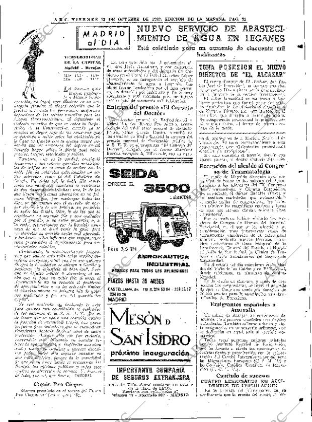 ABC MADRID 12-10-1962 página 71