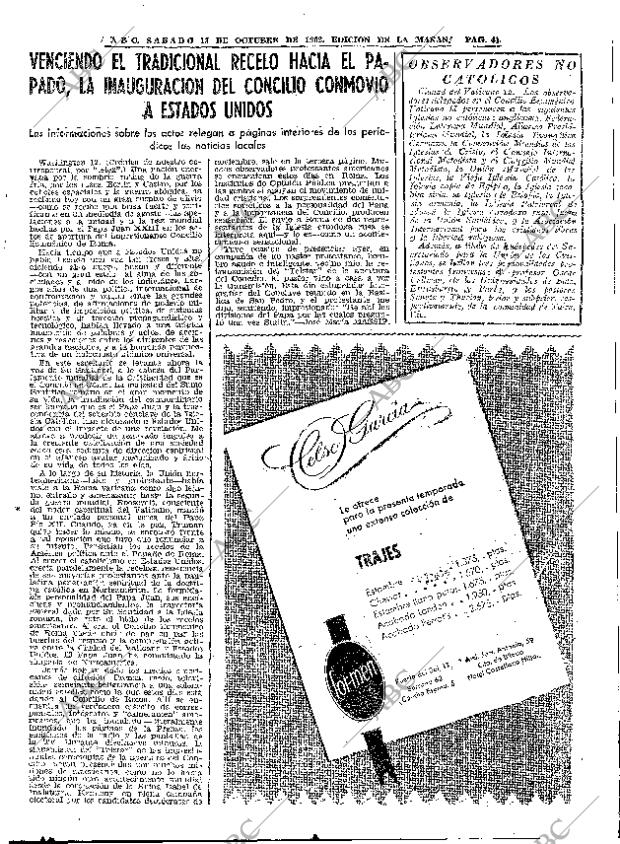 ABC MADRID 13-10-1962 página 41