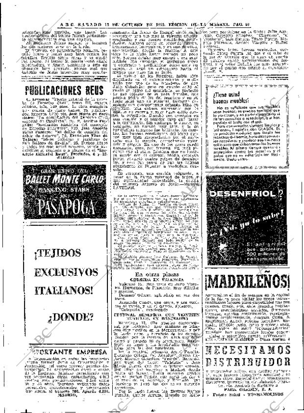 ABC MADRID 13-10-1962 página 60