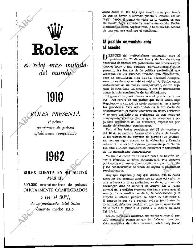 BLANCO Y NEGRO MADRID 13-10-1962 página 14