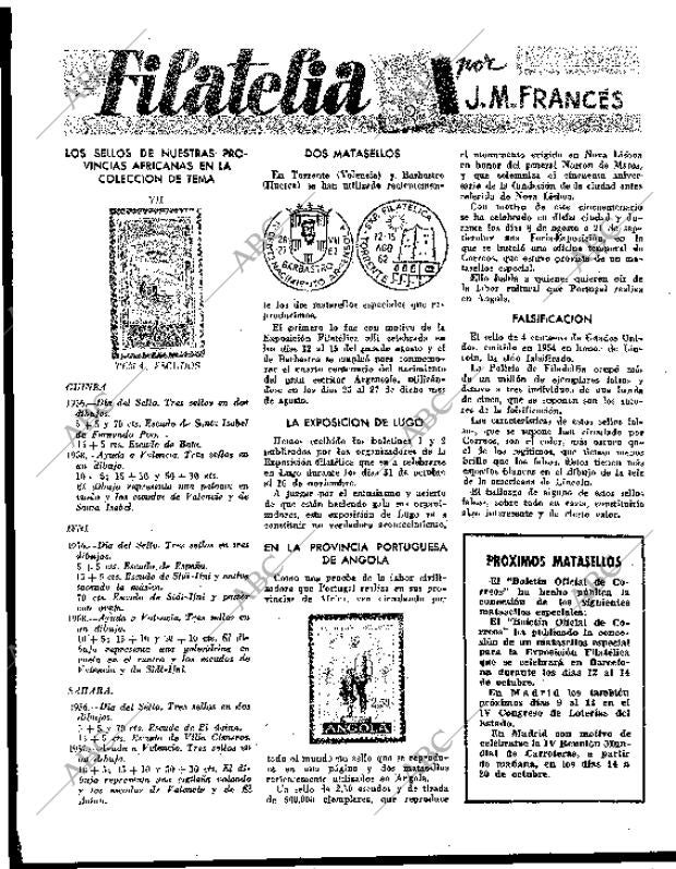 BLANCO Y NEGRO MADRID 13-10-1962 página 99