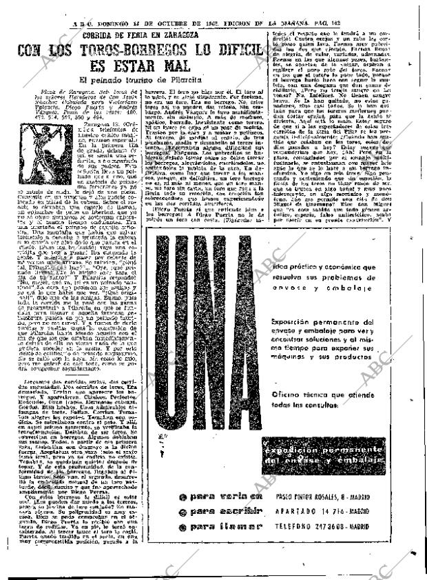 ABC MADRID 14-10-1962 página 103