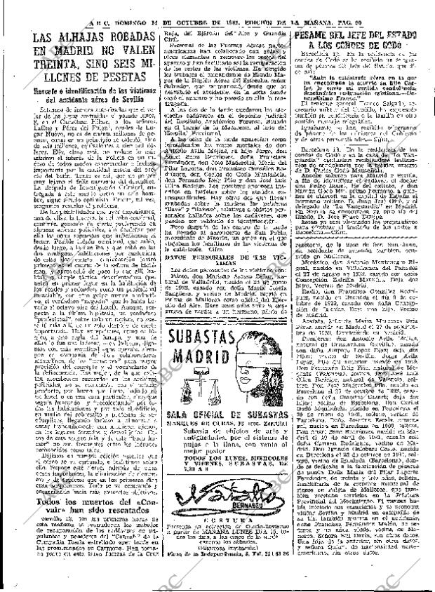 ABC MADRID 14-10-1962 página 90