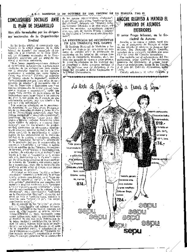 ABC MADRID 14-10-1962 página 95