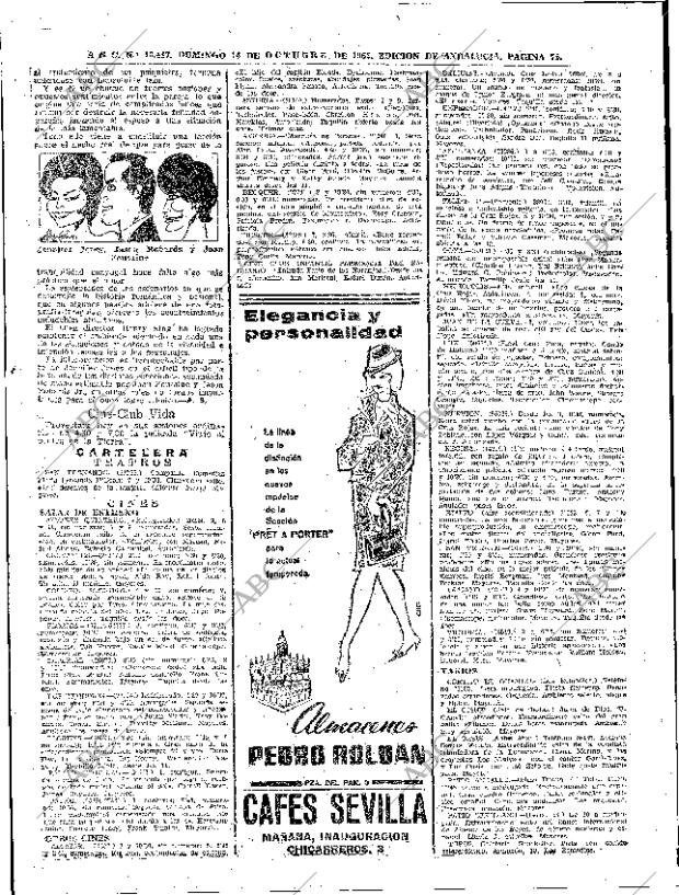 ABC SEVILLA 14-10-1962 página 74