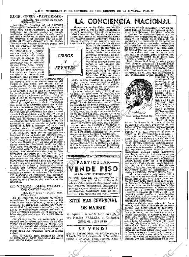 ABC MADRID 17-10-1962 página 47