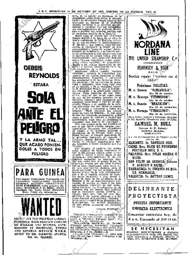 ABC MADRID 17-10-1962 página 48