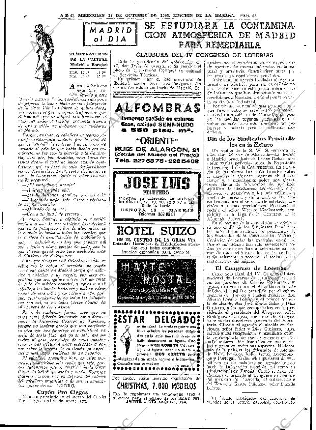 ABC MADRID 17-10-1962 página 55