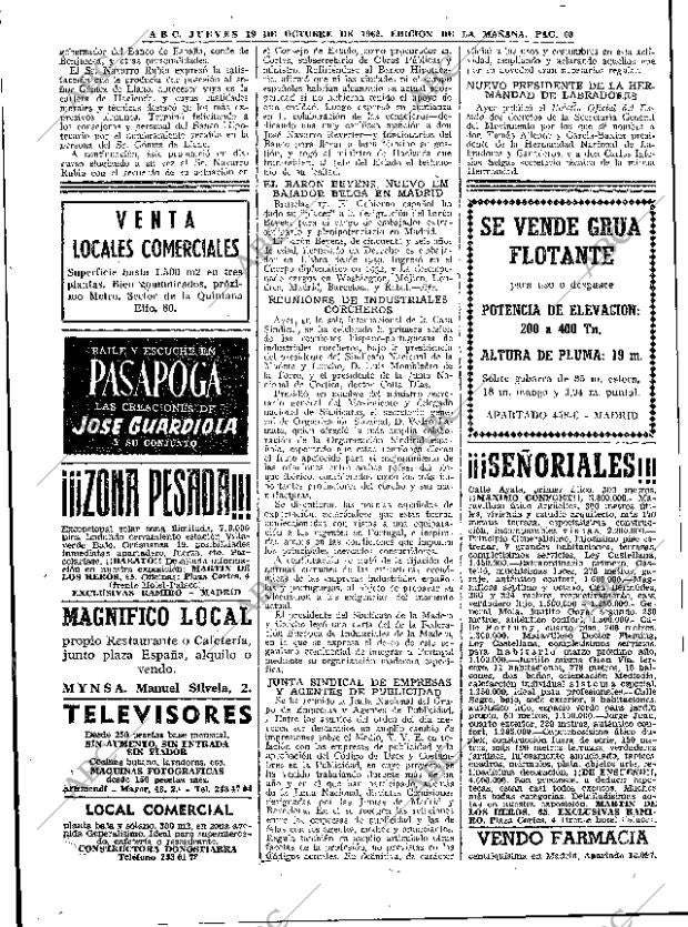ABC MADRID 18-10-1962 página 60