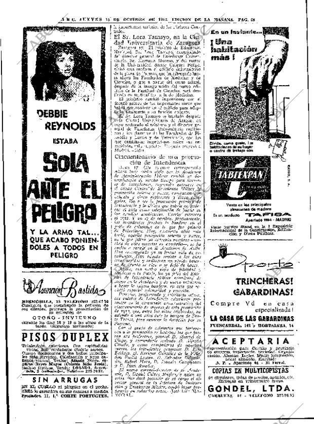 ABC MADRID 18-10-1962 página 68