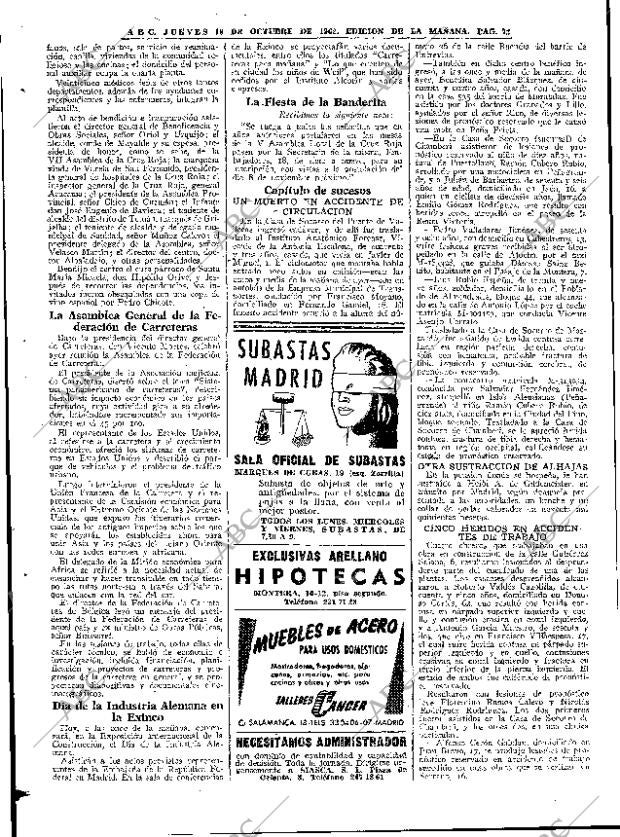 ABC MADRID 18-10-1962 página 72