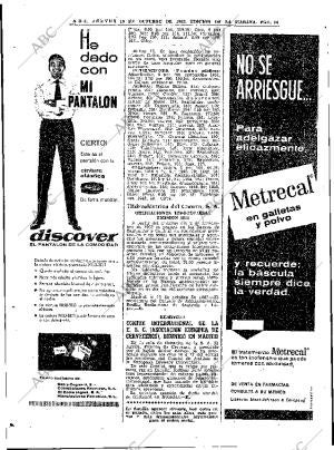 ABC MADRID 18-10-1962 página 74