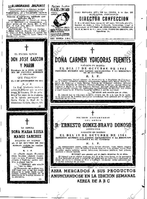 ABC MADRID 18-10-1962 página 93