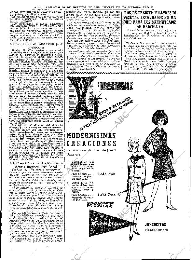 ABC MADRID 20-10-1962 página 57