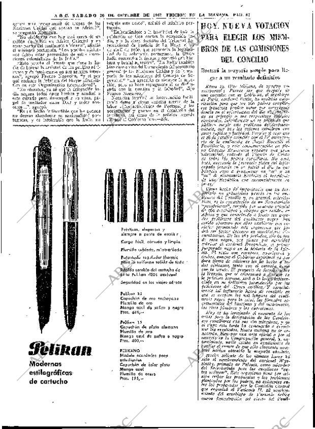 ABC MADRID 20-10-1962 página 67