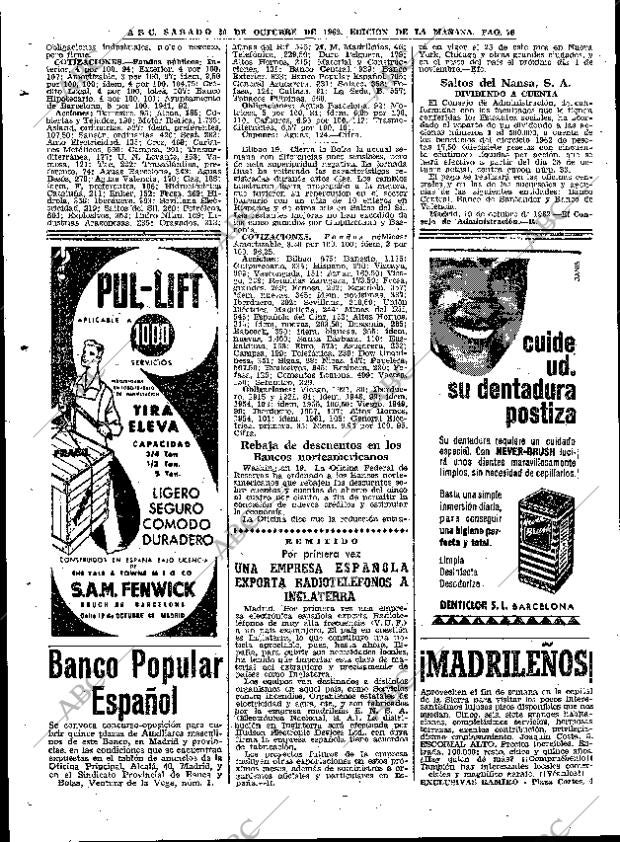 ABC MADRID 20-10-1962 página 76