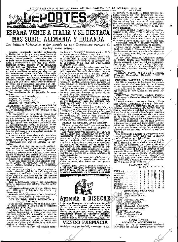 ABC MADRID 20-10-1962 página 77