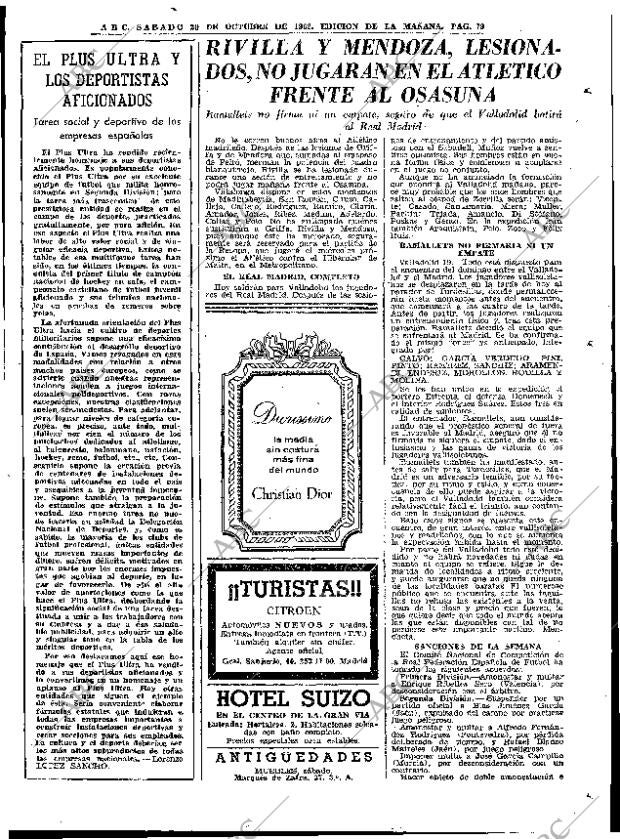 ABC MADRID 20-10-1962 página 79