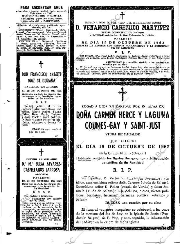 ABC MADRID 20-10-1962 página 92
