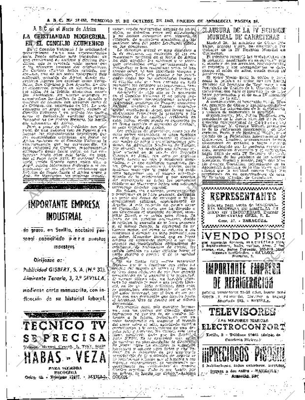 ABC SEVILLA 21-10-1962 página 54