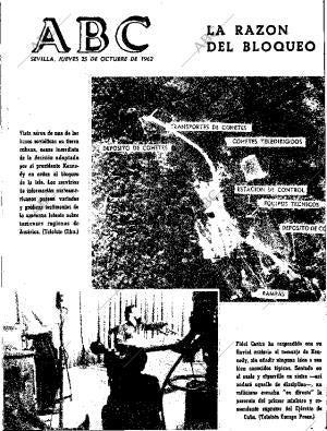 ABC SEVILLA 25-10-1962 página 1