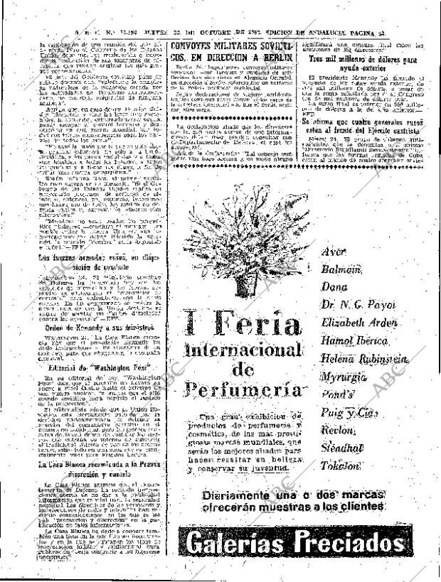 ABC SEVILLA 25-10-1962 página 33