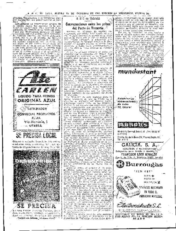 ABC SEVILLA 25-10-1962 página 36