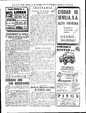 ABC SEVILLA 25-10-1962 página 54